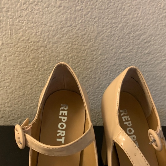 Cream Mary Jane Heels - Picture 5 of 5